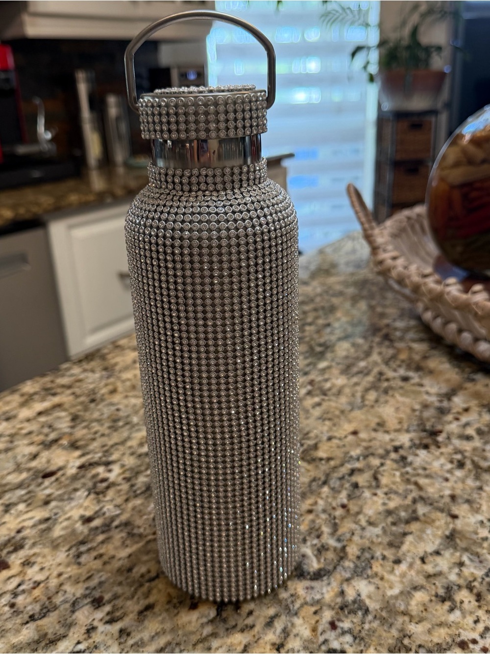 New rhinestone crystals water bottle
